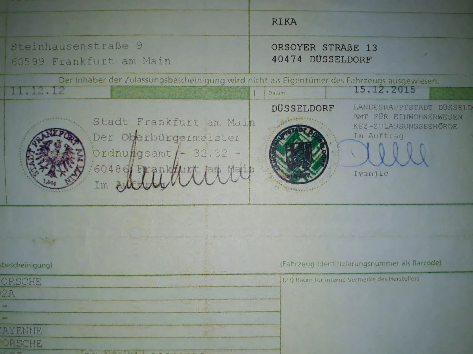 Porsche Cayenne 3.6 V, снимка 12 - Автомобили и джипове - 54236886