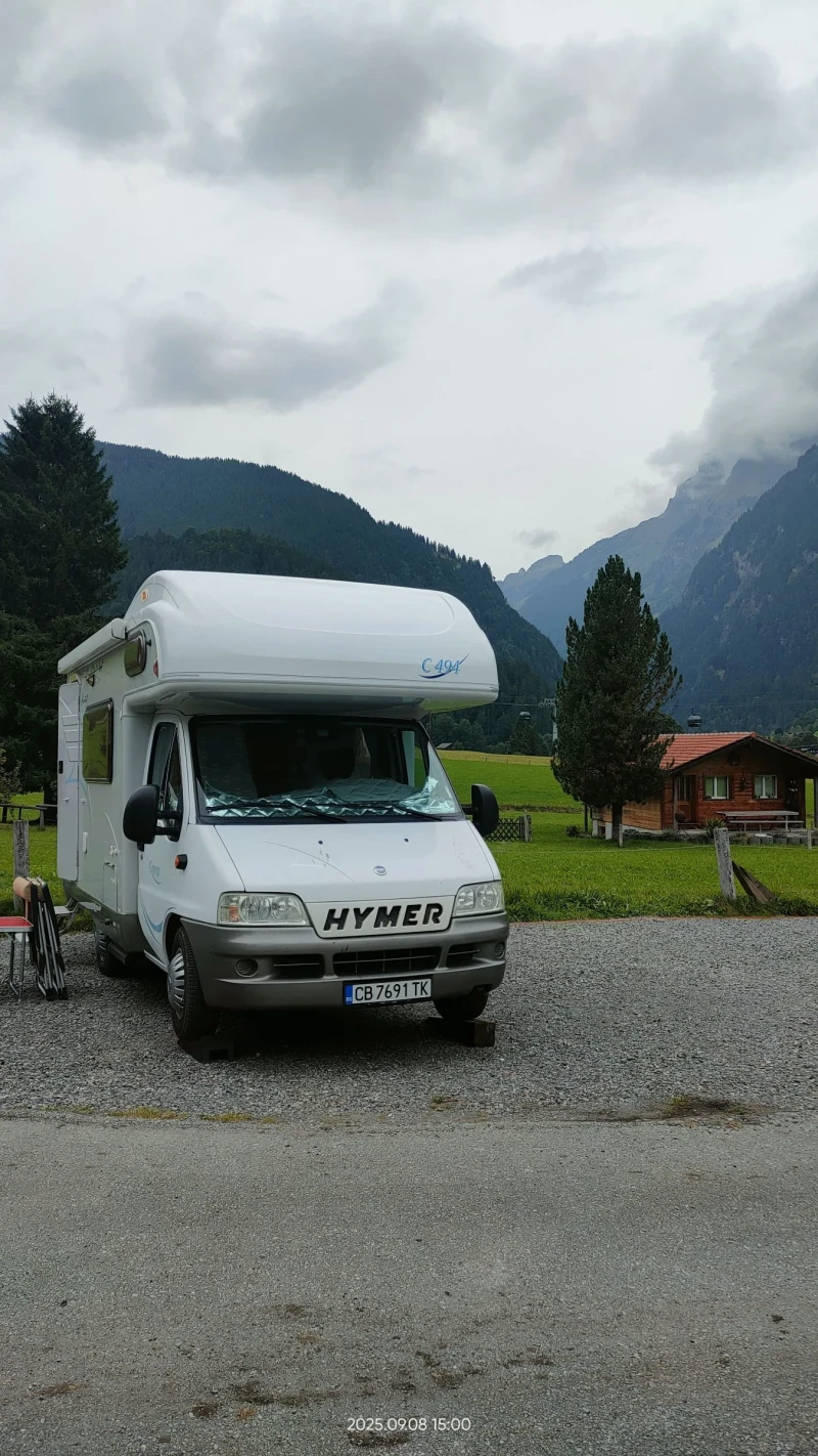 Кемпер HYMER / ERIBA 494, снимка 8 - Каравани и кемпери - 52408555