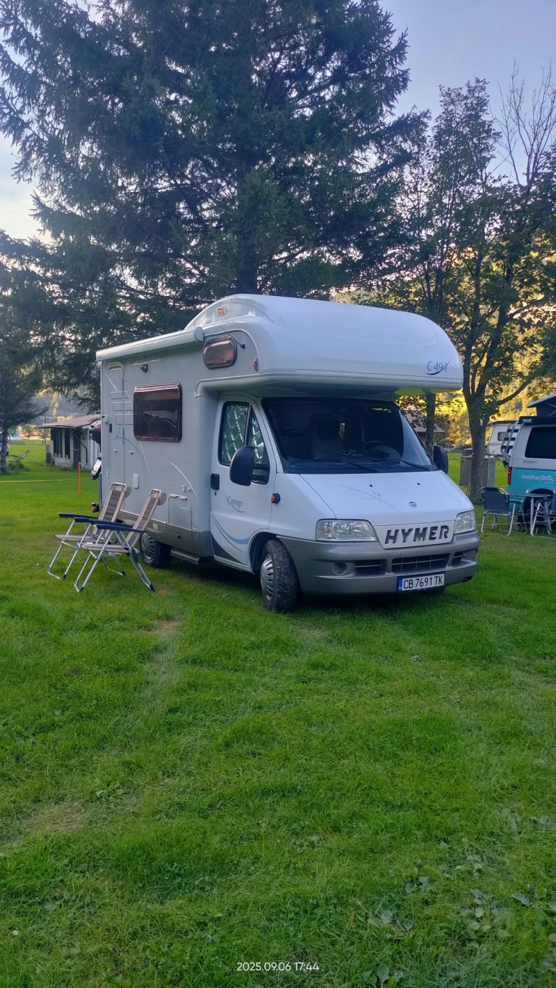 Кемпер HYMER / ERIBA 494, снимка 3 - Каравани и кемпери - 52408555