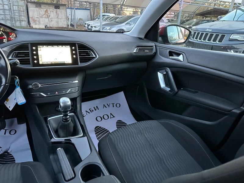 Peugeot 308 1.6 HDI/120кс, снимка 12 - Автомобили и джипове - 48026586