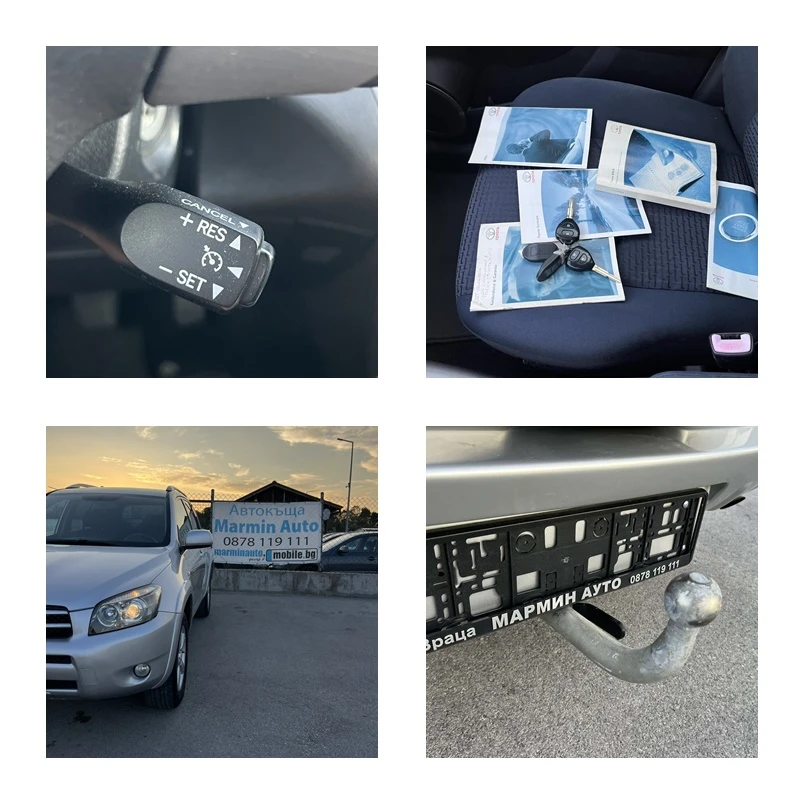 Toyota Rav4 2.2d 177кс 6 ск 4Х4 EURO 4 КЛИМАТРОНИК ВНОС ИТАЛИЯ, снимка 14 - Автомобили и джипове - 56144658