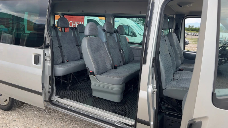 Ford Transit 2.2 140 коня 2х клима 9 места, снимка 6 - Бусове и автобуси - 46484753