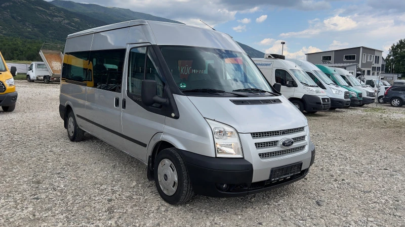 Ford Transit 2.2 140 коня 2х клима 9 места, снимка 2 - Бусове и автобуси - 49187764