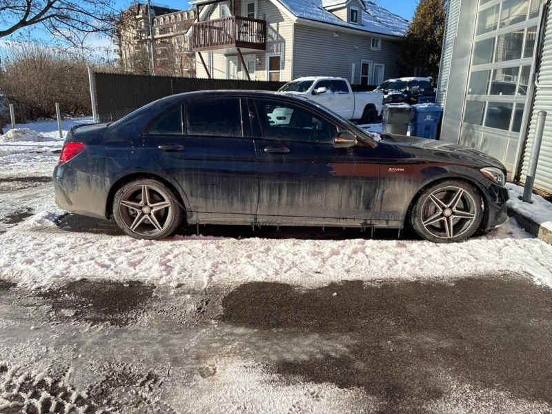 Mercedes-Benz C 450 AMG * CARFAX * БЕЗ ПЪРВОНАЧАЛНА ВНОСКА, снимка 3 - Автомобили и джипове - 52617697