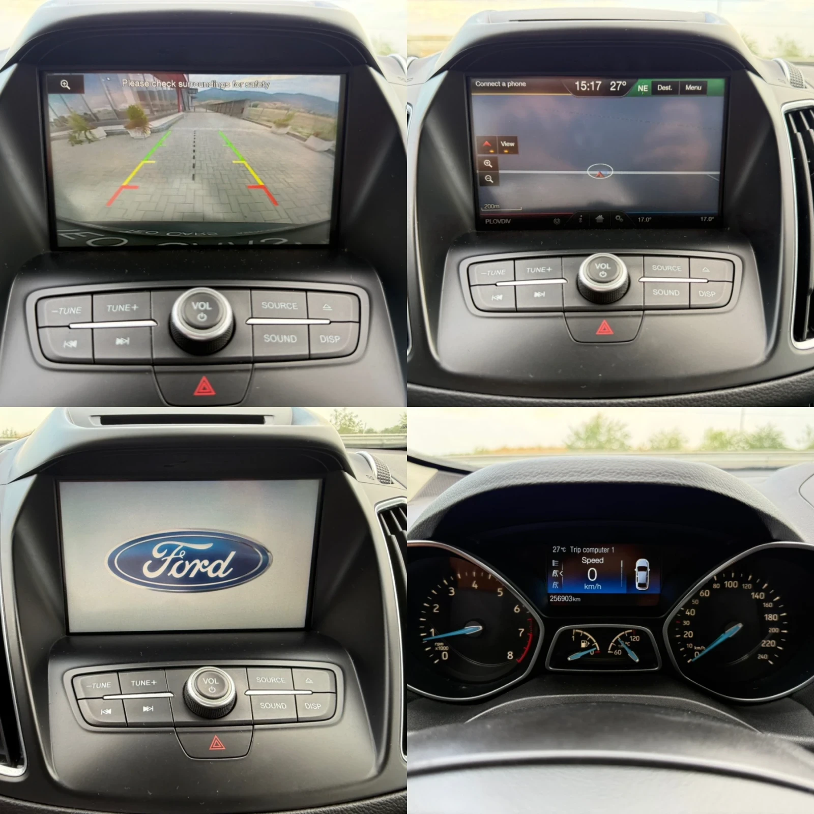 Ford C-max 1.6i LPG / TITANIUM / NAVI / CAMERA / KEYLESS, снимка 15 - Автомобили и джипове - 55931761