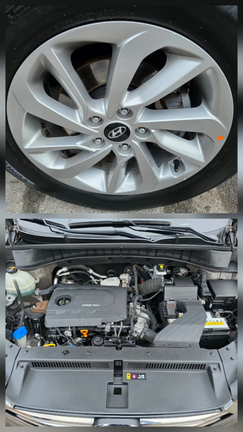 Hyundai Tucson 1.7 CRDI 16V UNIKAT ITALIA EURO 6B , снимка 17 - Автомобили и джипове - 53216593