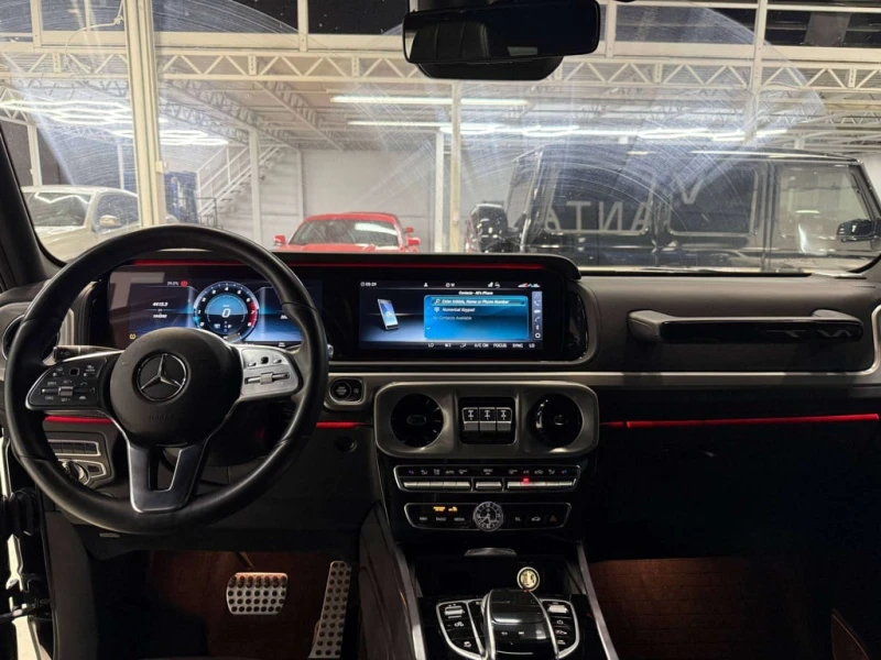 Mercedes-Benz G 500 BURMESTER* ДИСТРОНИК* 360* ОБДУХВАНЕ, снимка 8 - Автомобили и джипове - 53340508
