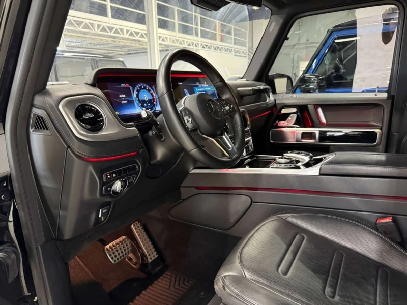 Mercedes-Benz G 500 BURMESTER* ДИСТРОНИК* 360* ОБДУХВАНЕ, снимка 6 - Автомобили и джипове - 53340508