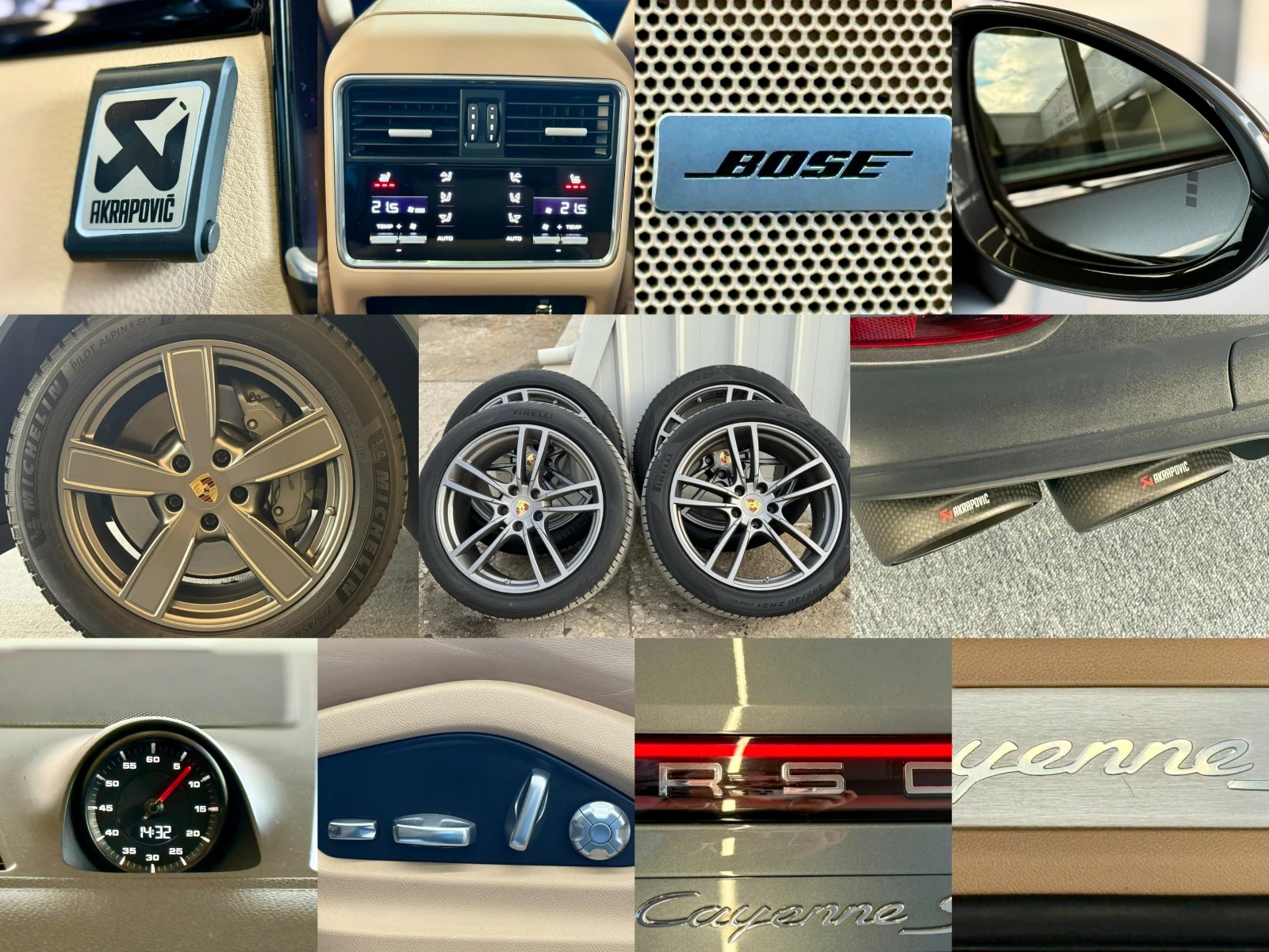 Porsche Cayenne S* Akrapovic* Bose* Pano* Matrix* * Chrono | Mobile.bg   16
