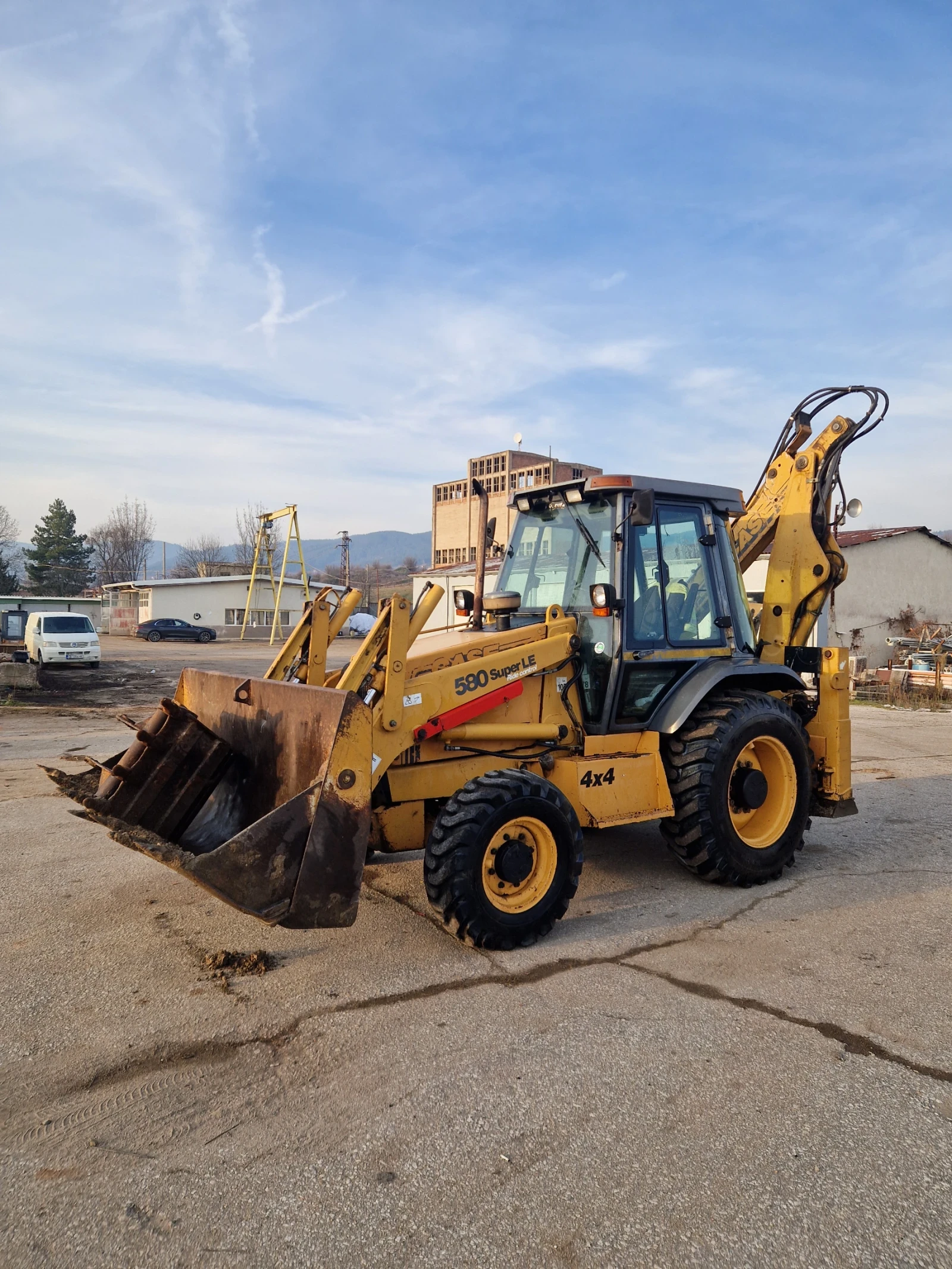 Багер Case SLE - RIDE CONTROL , снимка 1