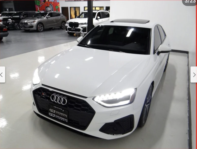 Audi S4 MATRIX* PRESTIGE* BANG* OLUFSEN* 360КАМЕРА* , снимка 3 - Автомобили и джипове - 52936093