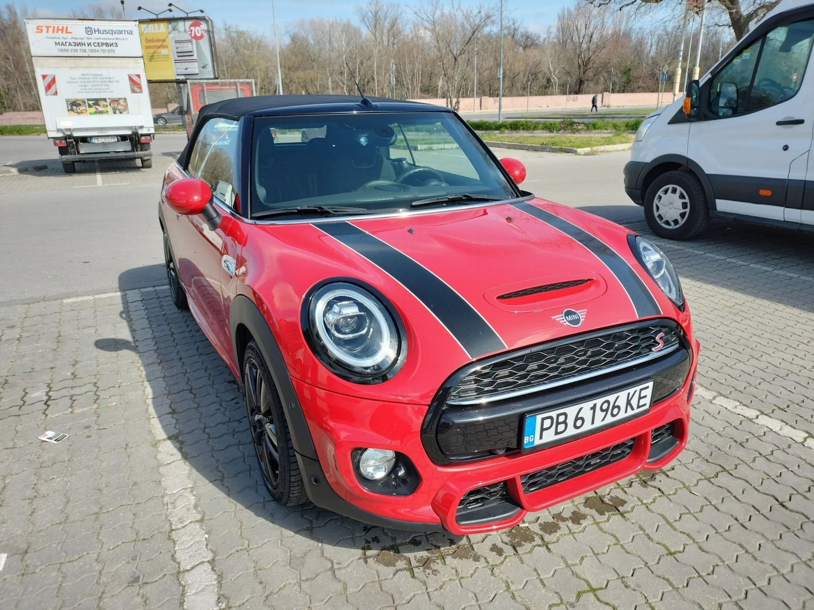 Mini Cooper s cabrio Mini John Cooper Works !!!30000км!!!ТОП СЪСТОЯНИЕ, снимка 2 - Автомобили и джипове - 53767443