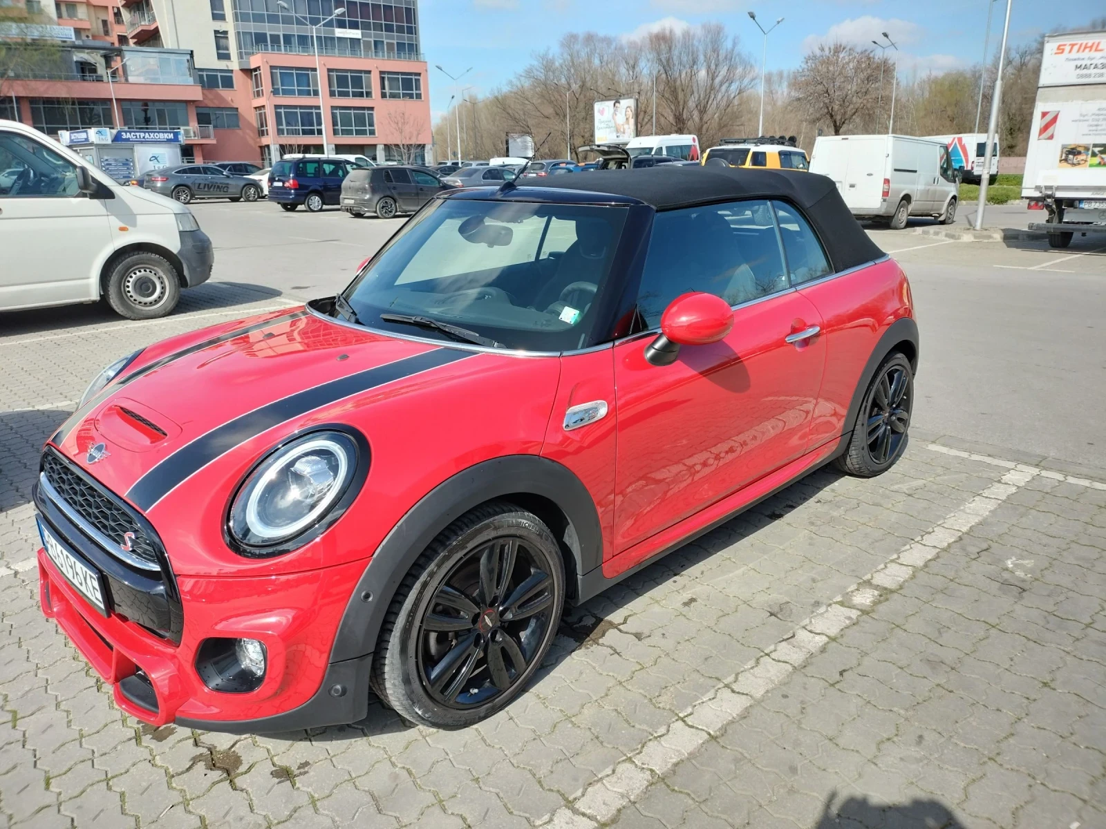 Mini Cooper s cabrio Mini John Cooper Works !!!30000км!!!ТОП СЪСТОЯНИЕ, снимка 4 - Автомобили и джипове - 53767443
