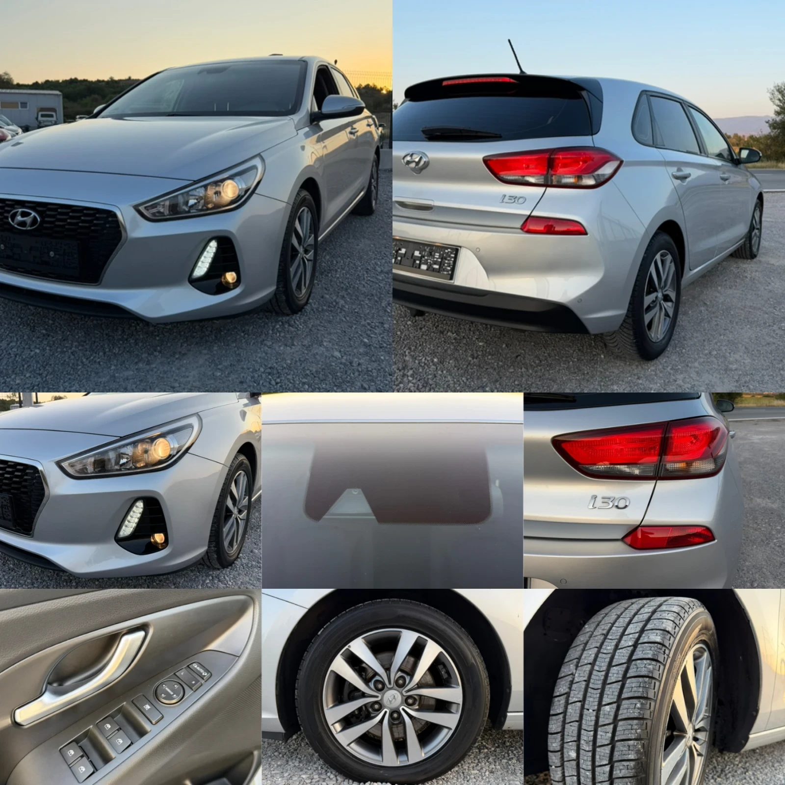 Hyundai I30 1.6D 136HP AUTOMAT SERVICE BOOK EURO 6 TUV COC, снимка 9 - Автомобили и джипове - 55743836