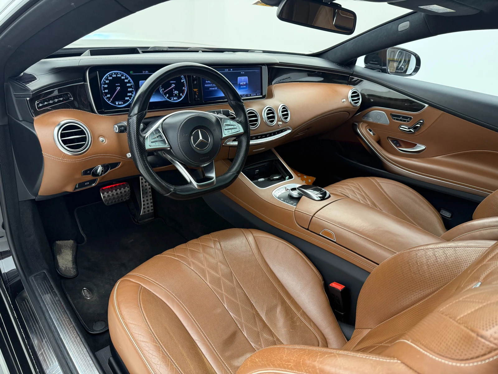 Mercedes-Benz S 500 4MATIC\Coupe\Burmester, снимка 7 - Автомобили и джипове - 56070512