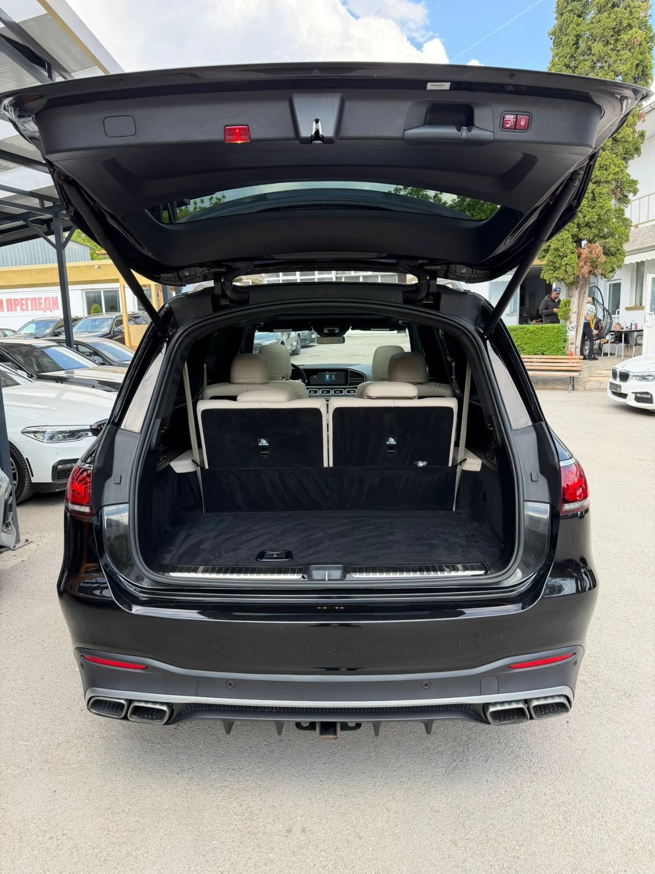 Mercedes-Benz GLS 63 AMG 4Matic AMG 612кс, снимка 8 - Автомобили и джипове - 54623573