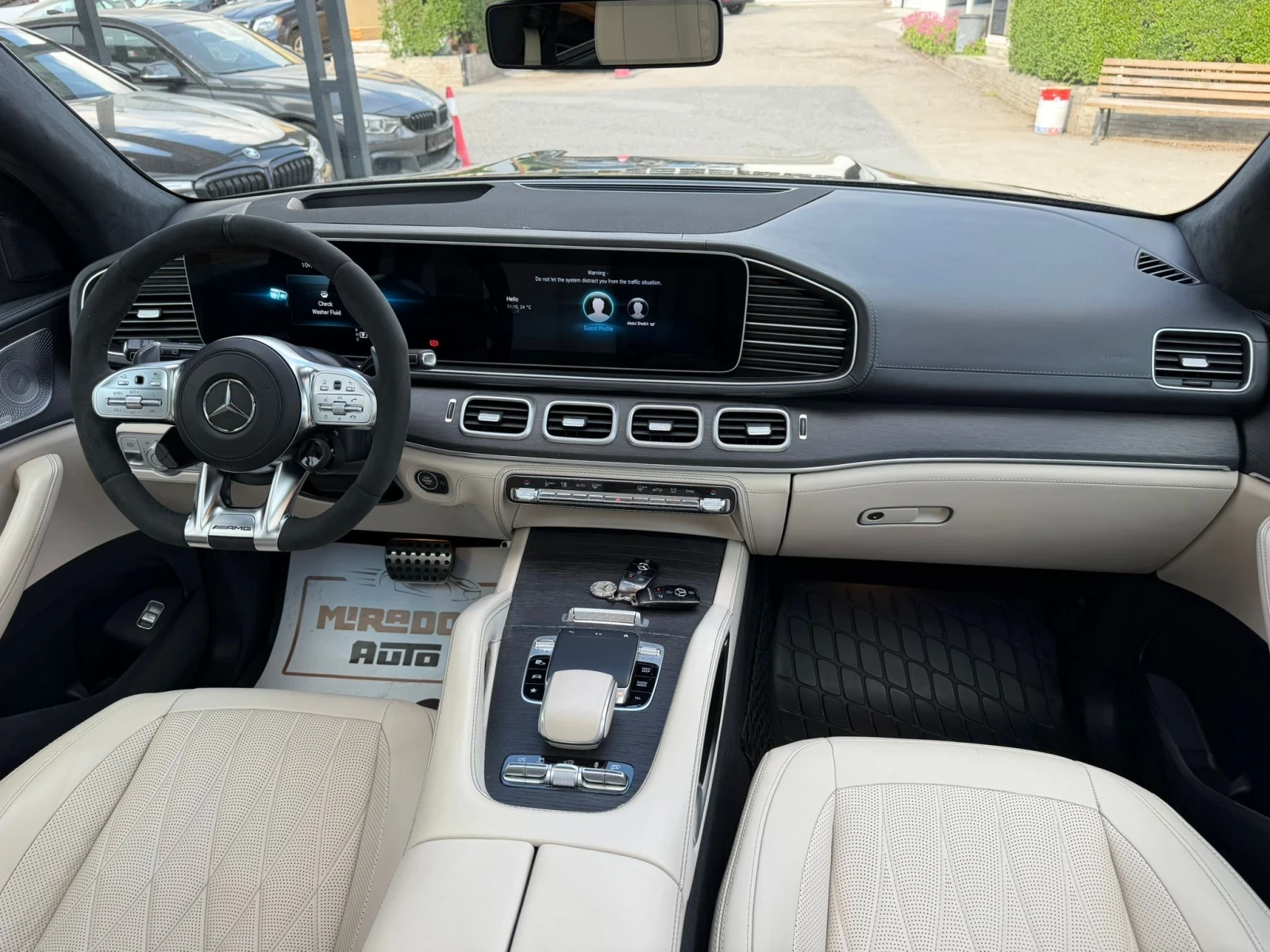 Mercedes-Benz GLS 63 AMG 4Matic AMG 612кс, снимка 12 - Автомобили и джипове - 54623573
