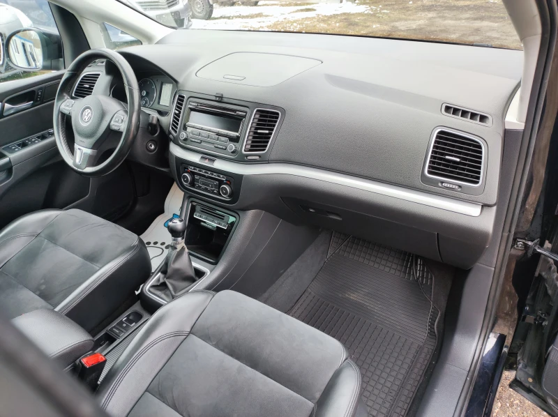 VW Sharan 7N 2.0TDi 140к.с. &#39;Highline&#39; Business, снимка 7 - Автомобили и джипове - 49423514