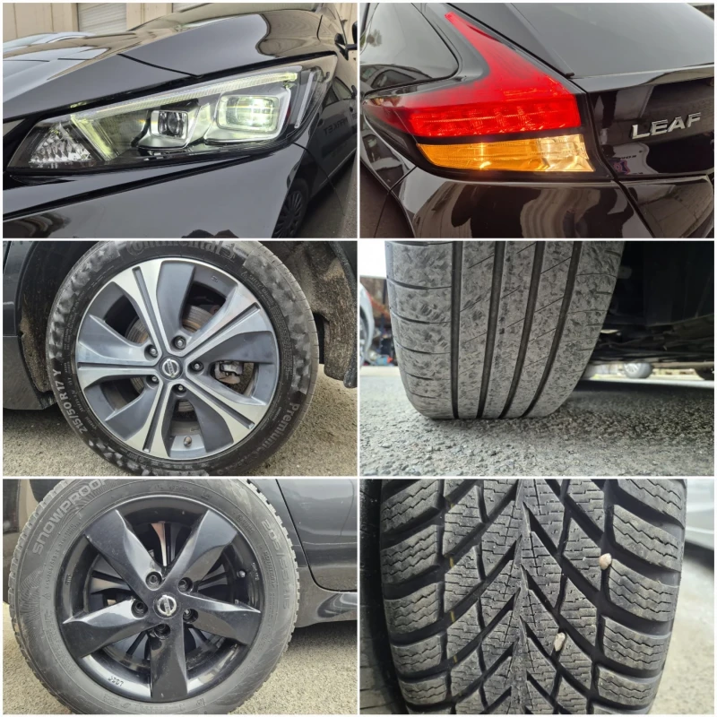 Nissan Leaf  Tekna  ВСИЧКИ ЕКСТРИ, снимка 12 - Автомобили и джипове - 51337983