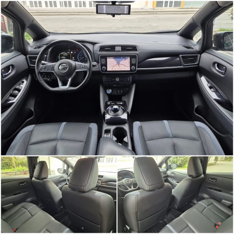 Nissan Leaf  Tekna  ВСИЧКИ ЕКСТРИ, снимка 13 - Автомобили и джипове - 51337983