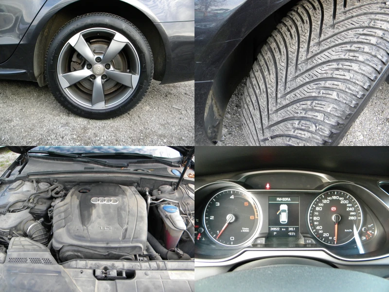 Audi A4 2.0TDI-NAVI-АВТОМАТИК* , снимка 7 - Автомобили и джипове - 52827190