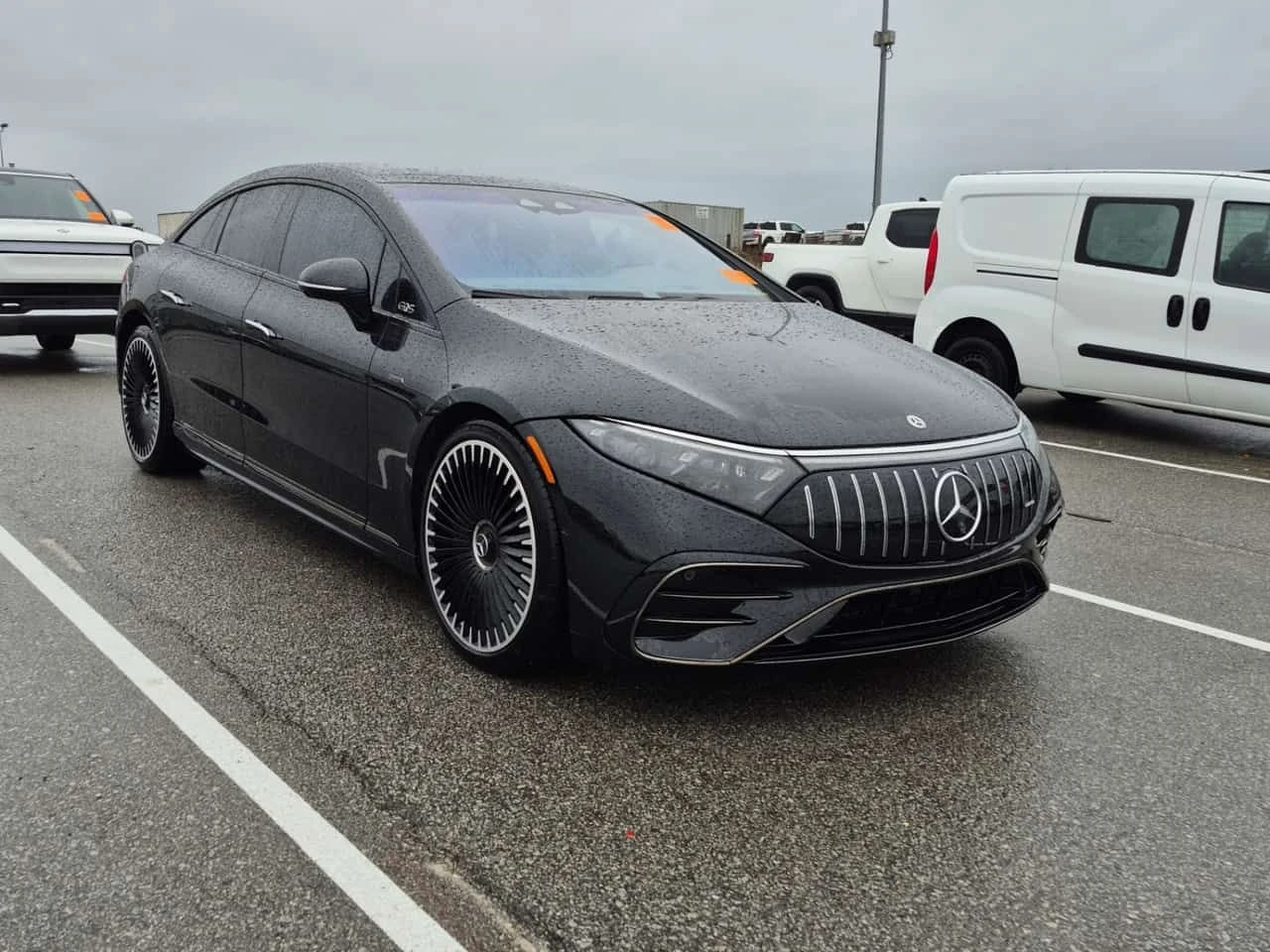 Mercedes-Benz EQS AMG * CARFAX * OБДУХВАНЕ* 360* HEADUP*  - изображение 2