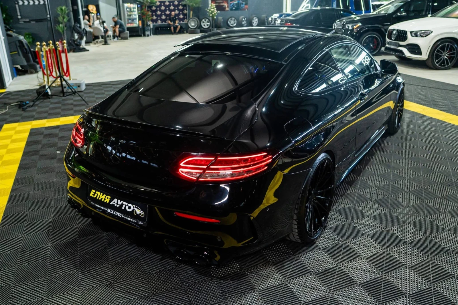 Mercedes-Benz C 43 AMG FULL BLACK LINE LED CARBON ���� BURM ������ 100% | Mobile.bg � ����������� 10
