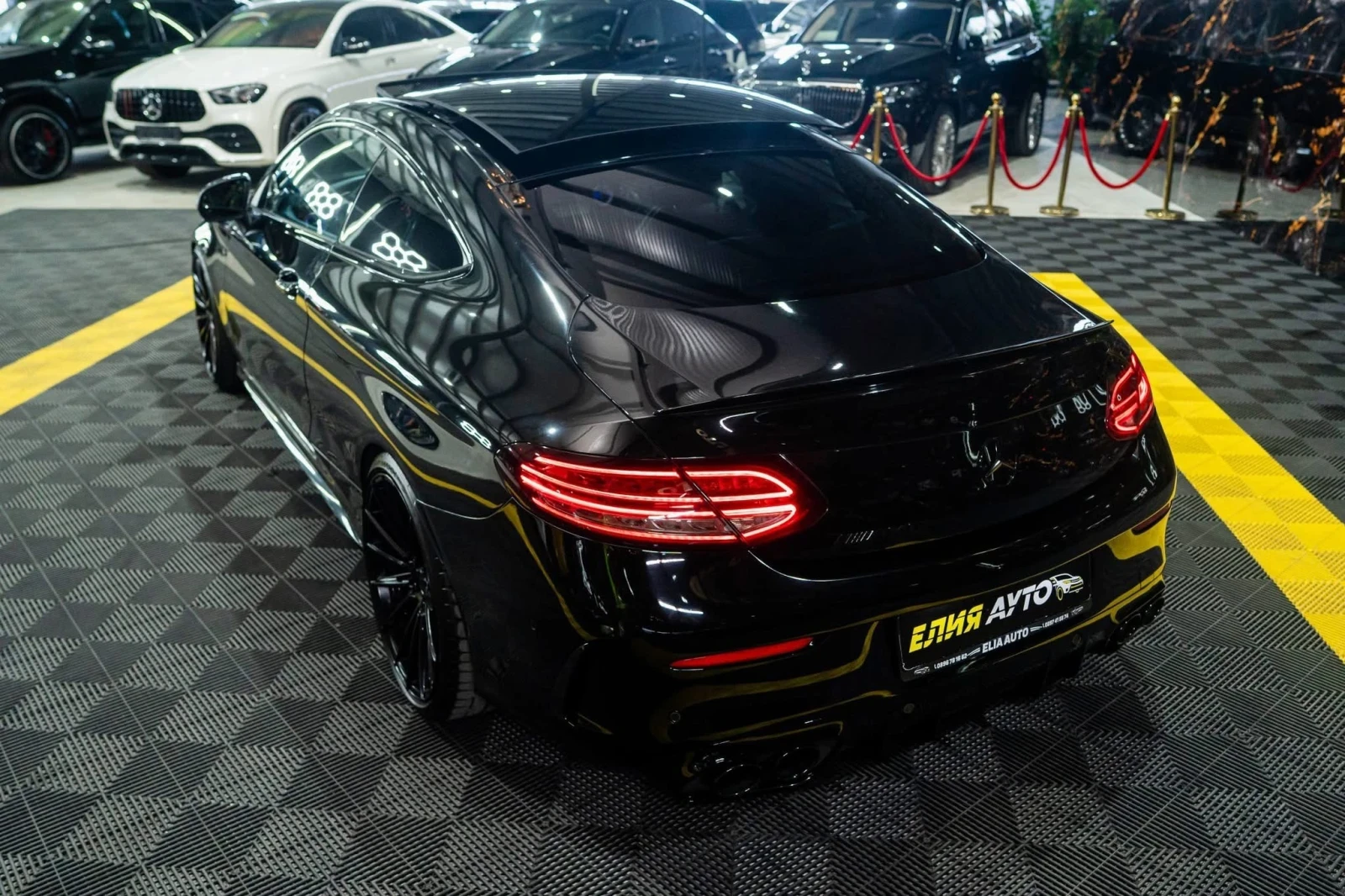 Mercedes-Benz C 43 AMG FULL BLACK LINE LED CARBON ���� BURM ������ 100% | Mobile.bg � ����������� 7