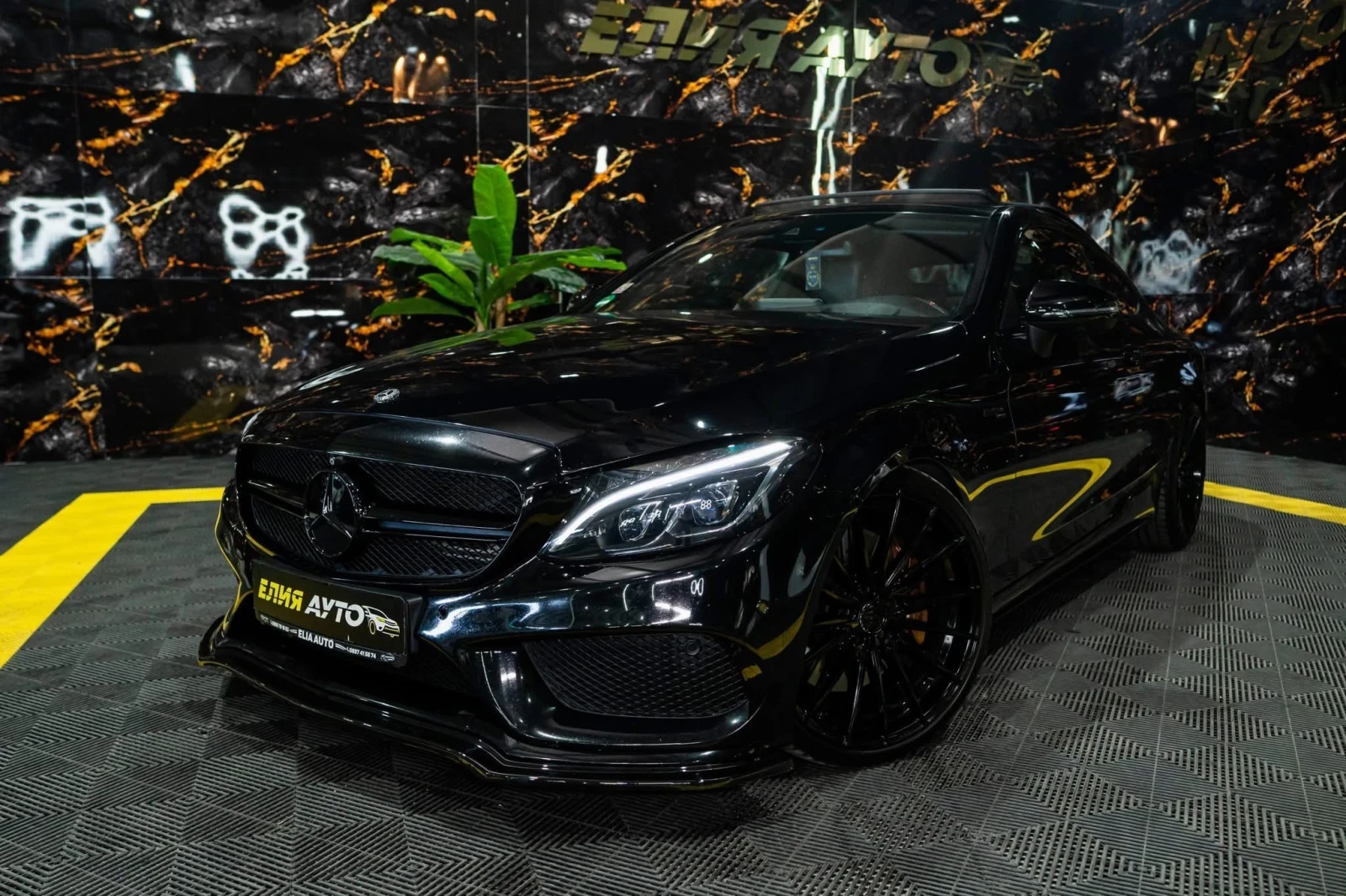 Mercedes-Benz C 43 AMG FULL BLACK LINE LED CARBON ���� BURM ������ 100% | Mobile.bg � ����������� 4