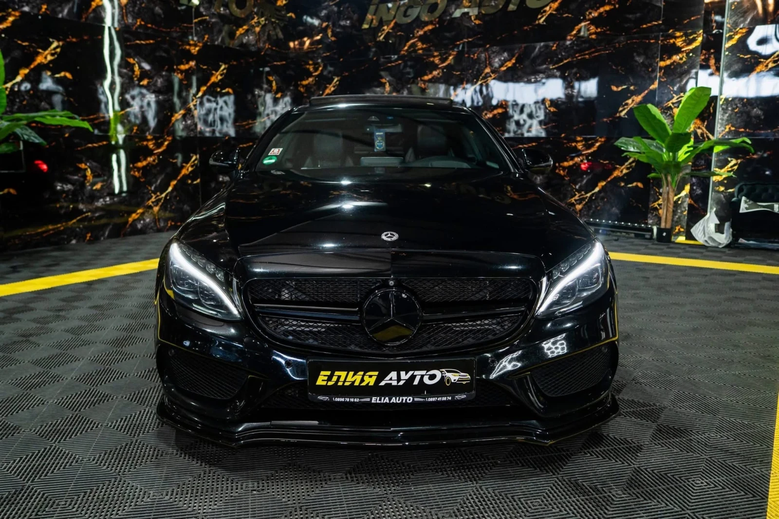Mercedes-Benz C 43 AMG FULL BLACK LINE LED CARBON ���� BURM ������ 100% | Mobile.bg � ����������� 3