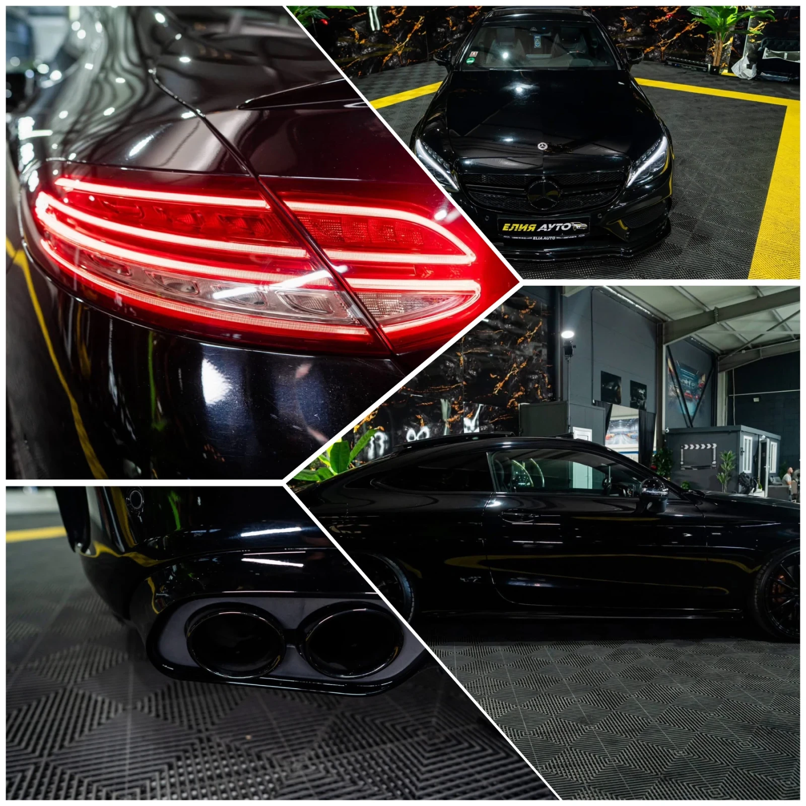 Mercedes-Benz C 43 AMG FULL BLACK LINE LED CARBON ���� BURM ������ 100% | Mobile.bg � ����������� 17