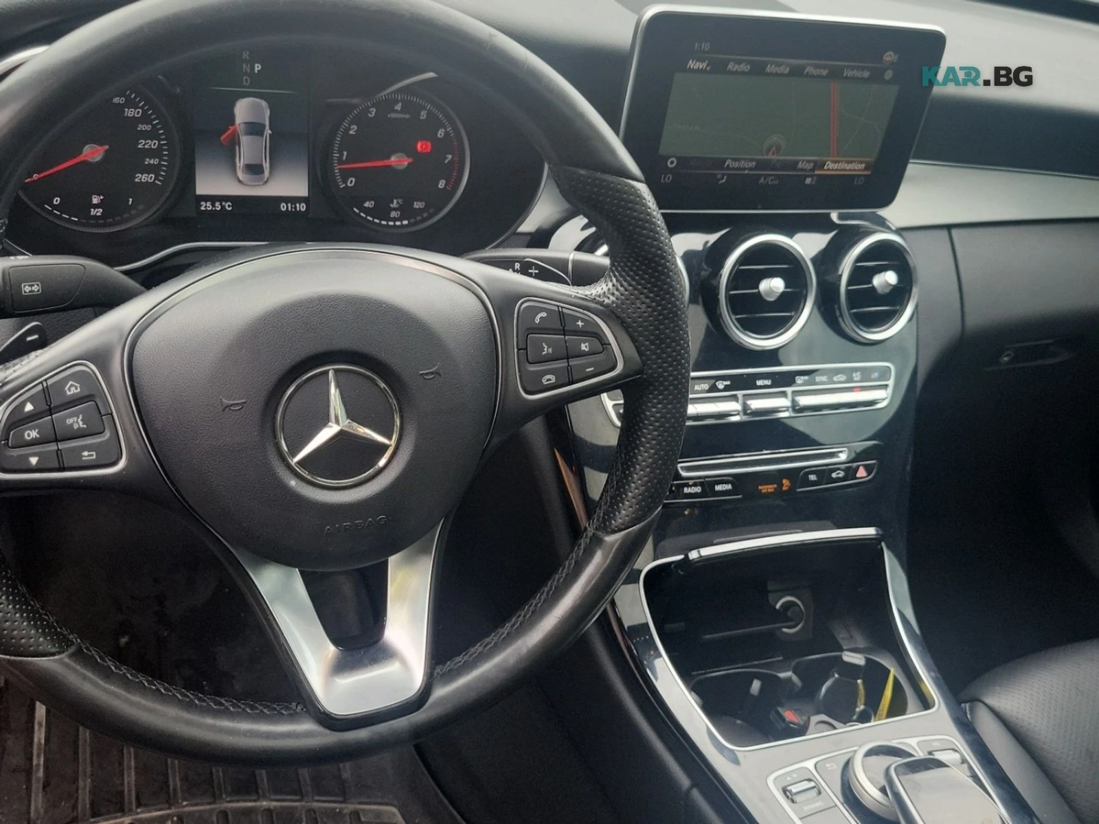 Mercedes-Benz C 300 4Matic * AMG Line * АвтоКредит * (ЦЕНА ДО БГ), снимка 12 - Автомобили и джипове - 56039861