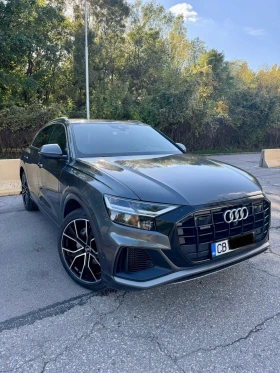 Audi Q8 Mild Hibrid* Sline* 360камера* дискт* Обдухв* пано, снимка 1