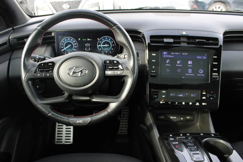 Hyundai Tucson N Line* ДИСТРОНИК* СЛЕДЕНЕ НА ЛЕНТИ* КАМЕРА* BLIND, снимка 7 - Автомобили и джипове - 53526748