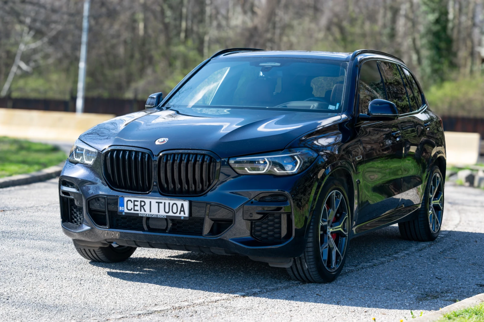 BMW X5 45e M sport, Европейска, Sky Lounge, Alcantara