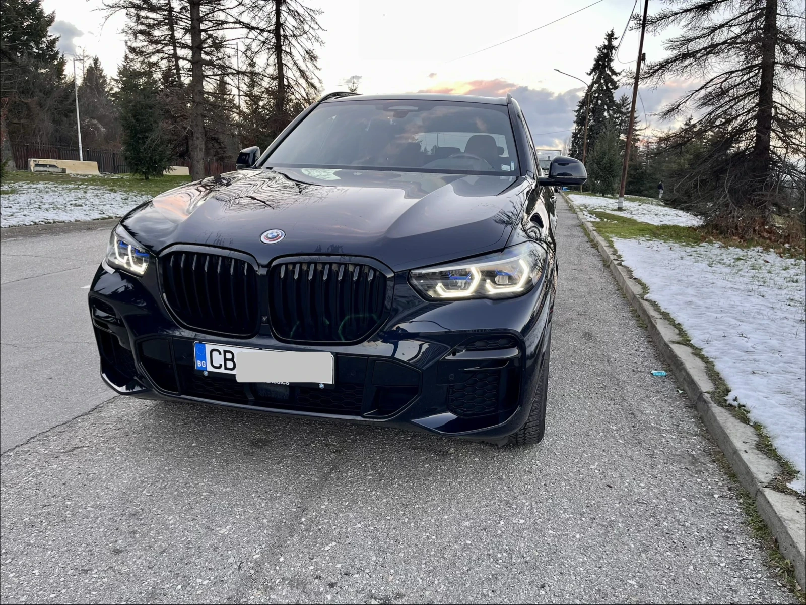 BMW X5 45e M sport, Европейска, Sky Lounge, Alcantara