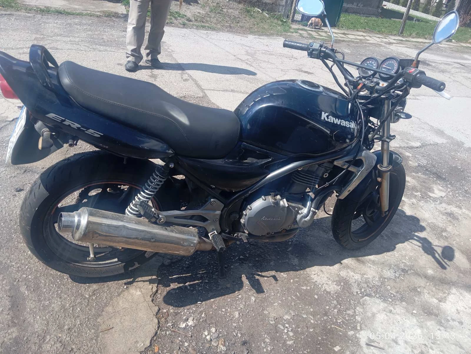 Kawasaki 500, снимка 2 - Мотоциклети и мототехника - 54360424