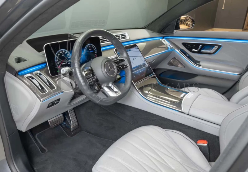 Mercedes-Benz S 63 AMG E PERFORMANCE* LONG * PANO* BURMESTER 3D* 3xTV* , снимка 6 - Автомобили и джипове - 51495573