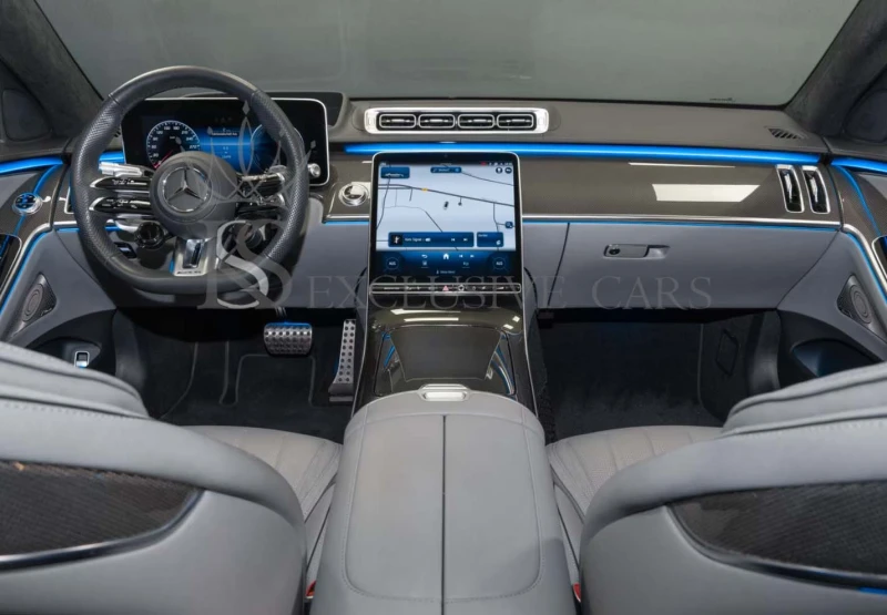 Mercedes-Benz S 63 AMG E PERFORMANCE* LONG * PANO* BURMESTER 3D* 3xTV* , снимка 12 - Автомобили и джипове - 51495573