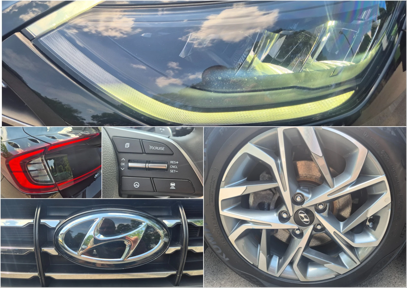 Hyundai Sonata 2.0 cm3 LPG LED наличен в БГ, снимка 15 - Автомобили и джипове - 55845747