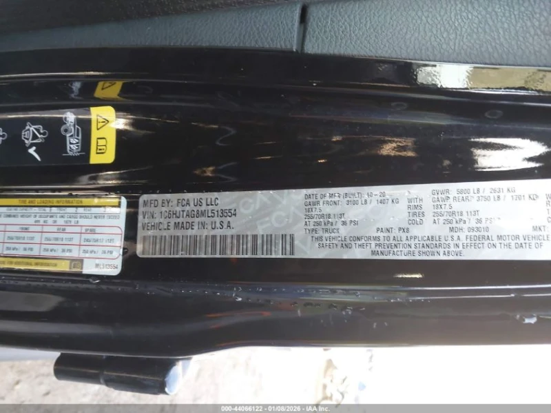 Jeep Gladiator 3.6l 80Th Anniversary 4X4, снимка 9 - Автомобили и джипове - 53518739