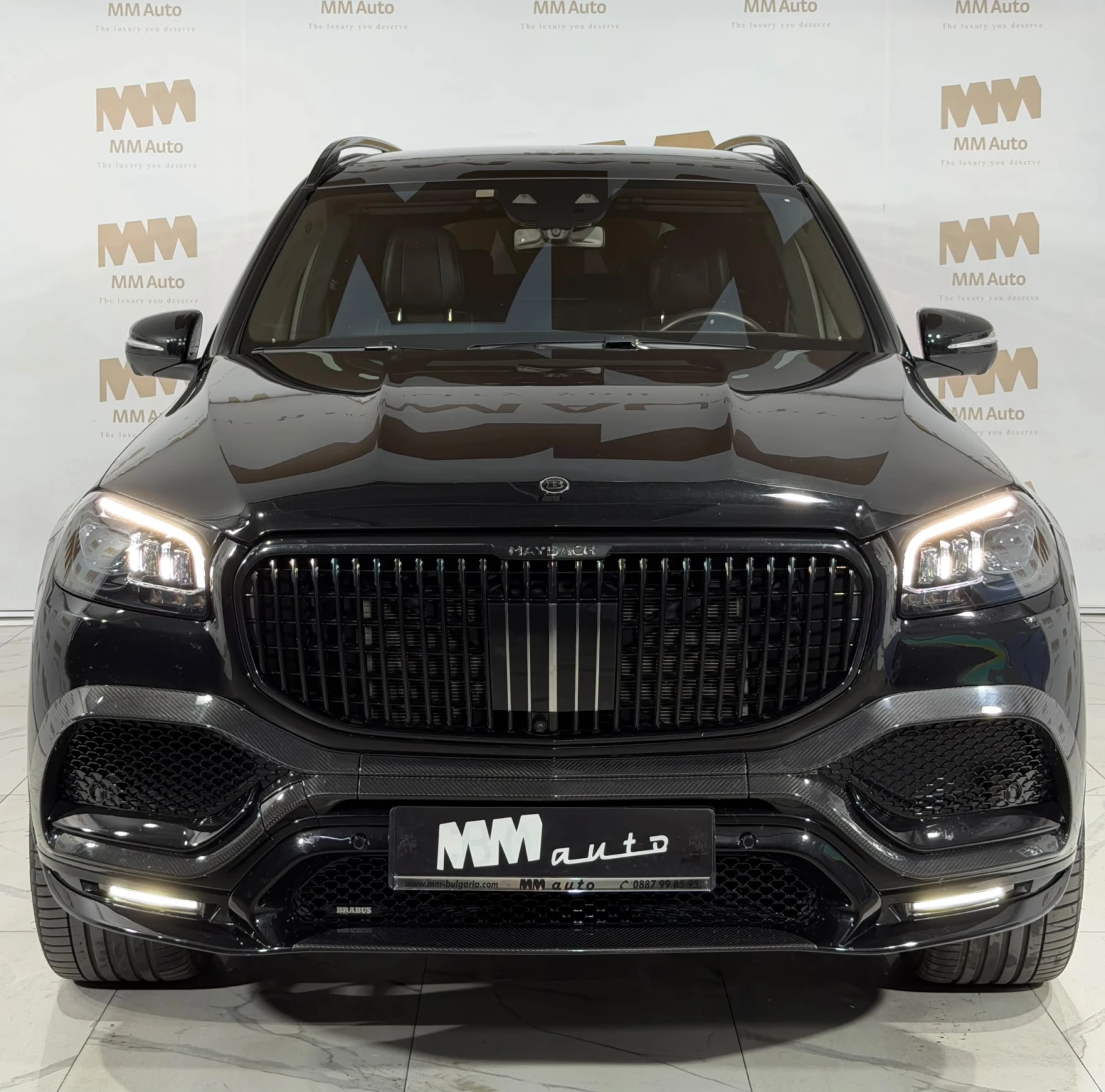 Mercedes-Benz GLS 600 Maybach-Brabus* Carbon* Pano* Burm* HuD, снимка 4 - Автомобили и джипове - 56213731