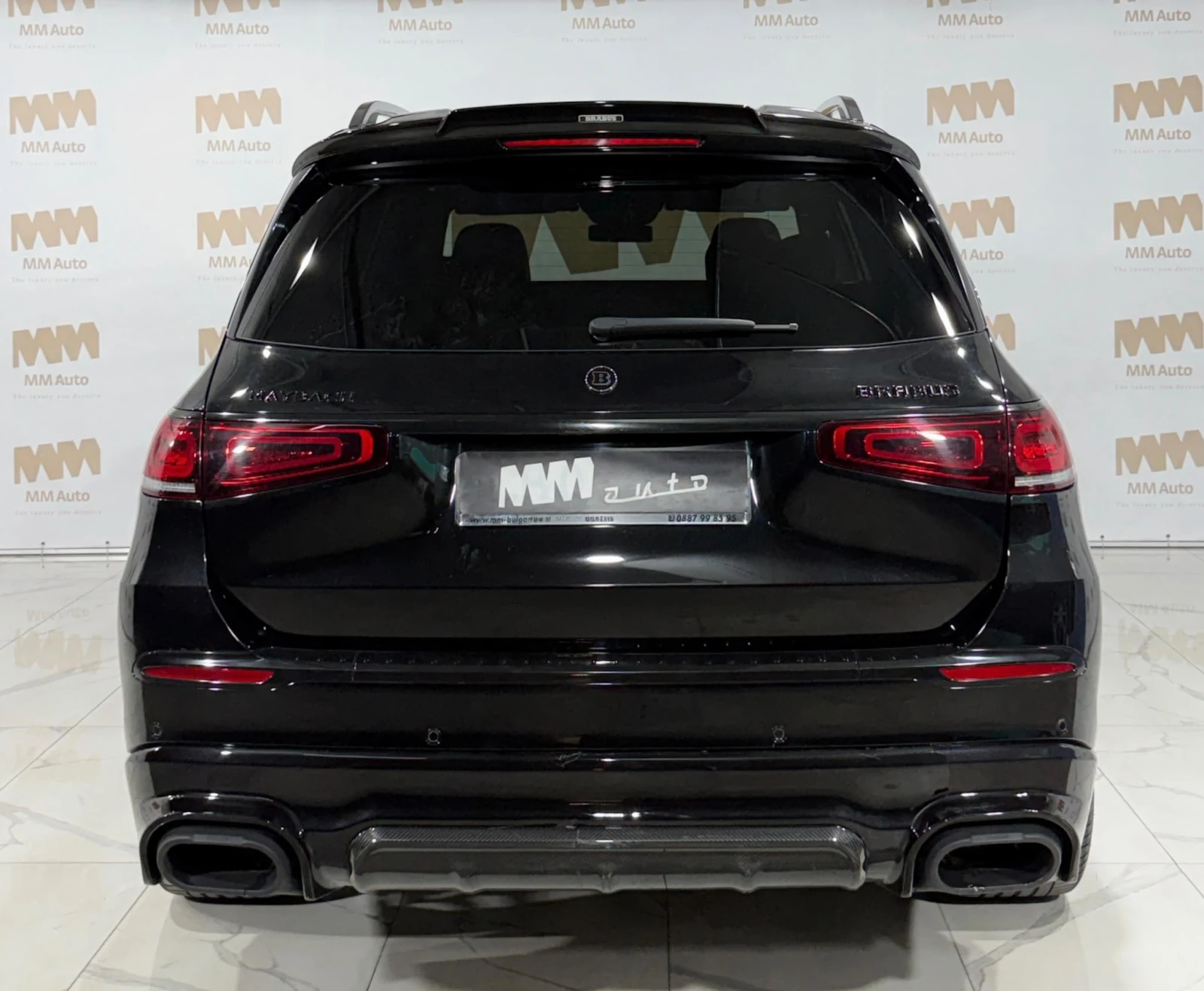Mercedes-Benz GLS 600 Maybach-Brabus* Carbon* Pano* Burm* HuD, снимка 5 - Автомобили и джипове - 56213731