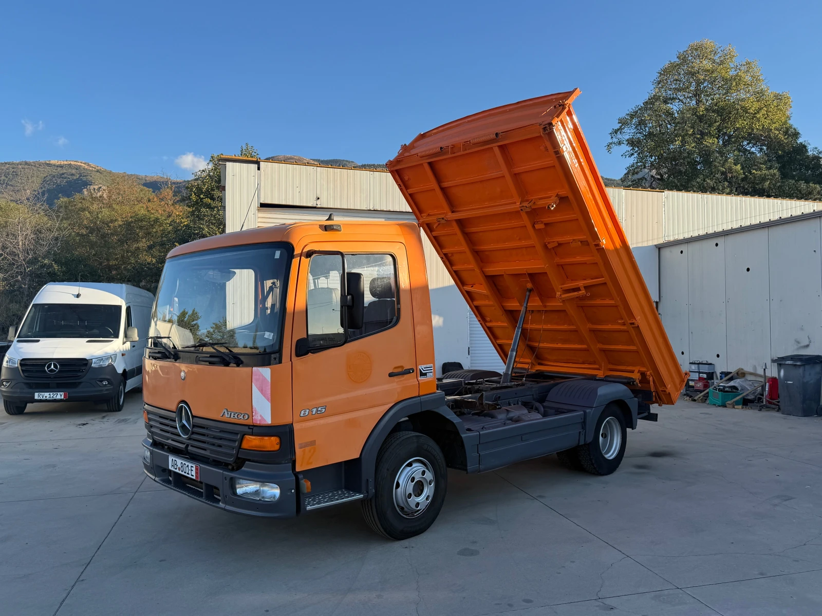Mercedes-Benz Atego 815 САМОСВАЛ , 3 МЕСТЕН , ТОП 
