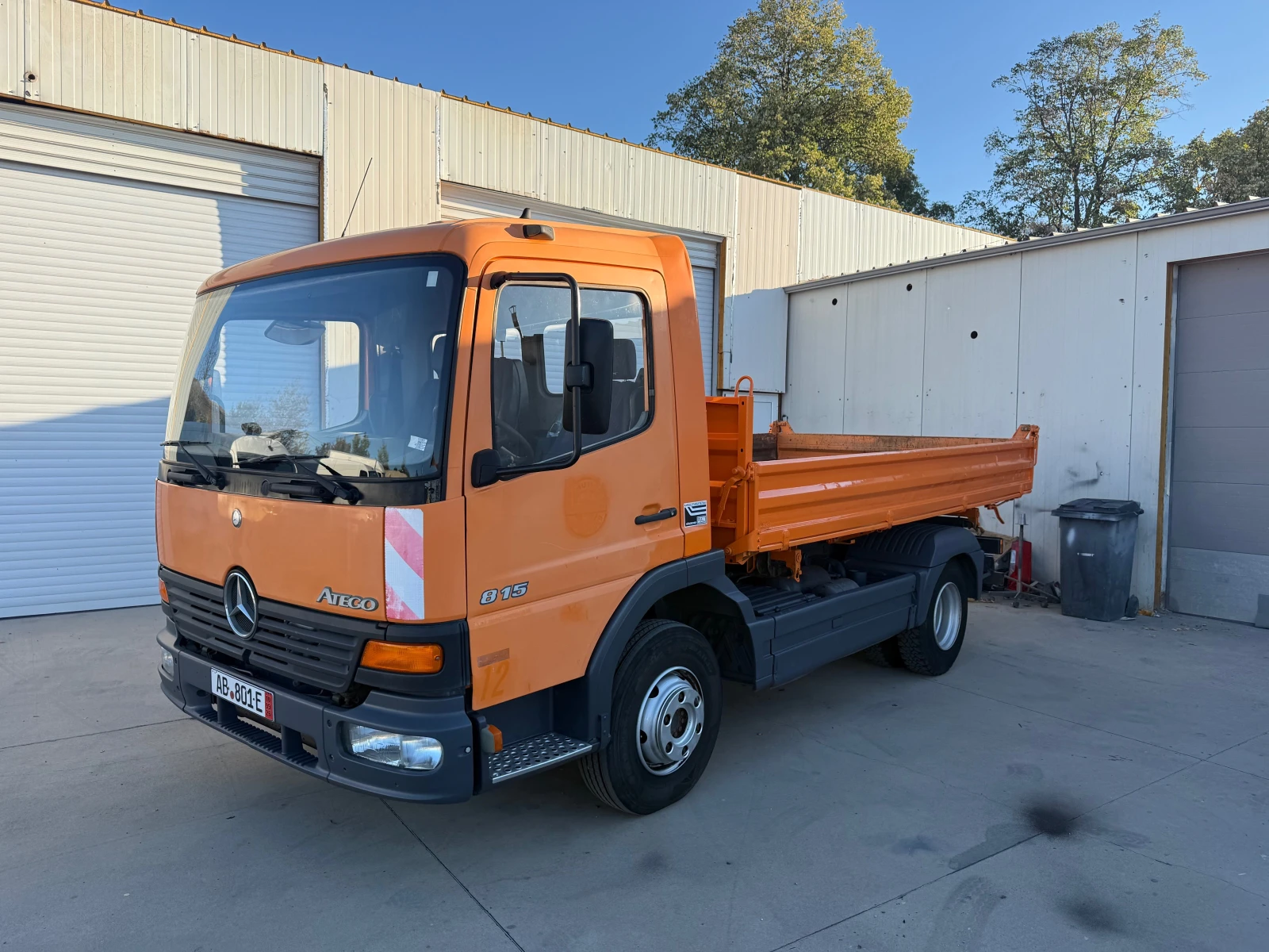 Mercedes-Benz Atego 815 САМОСВАЛ , 3 МЕСТЕН , ТОП , снимка 10 - Камиони - 56304290