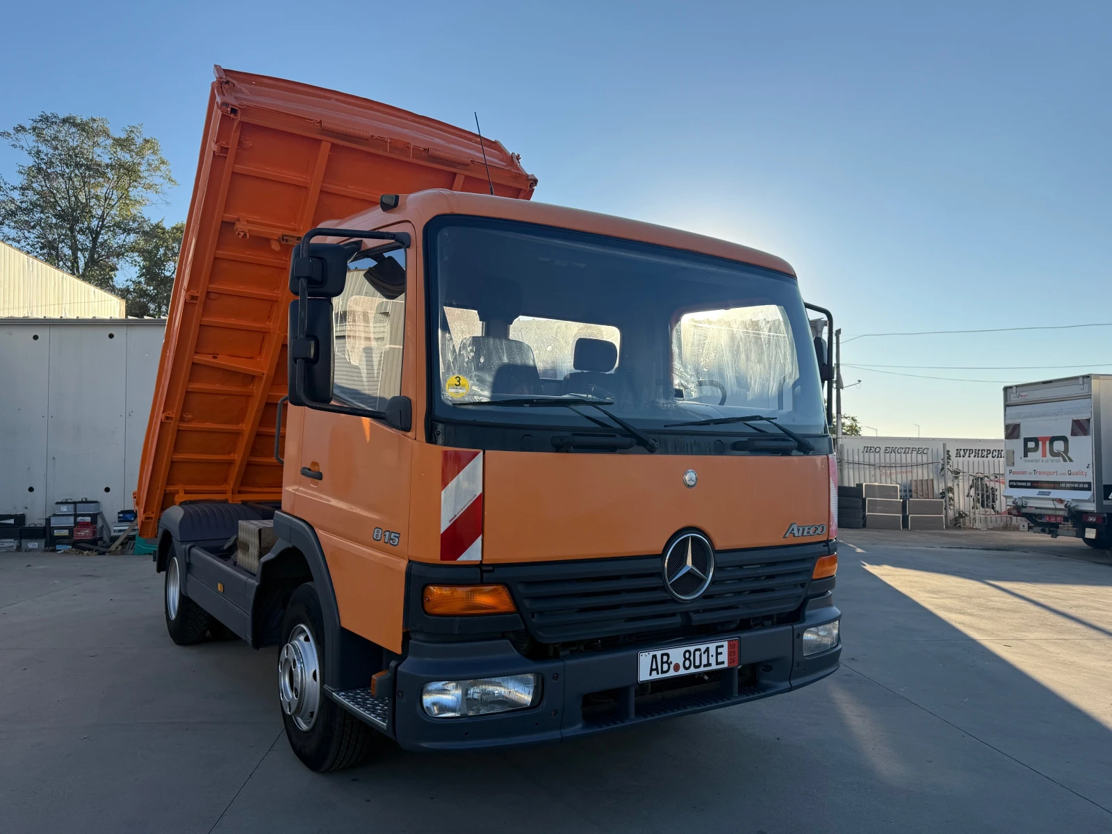Mercedes-Benz Atego 815 САМОСВАЛ , 3 МЕСТЕН , ТОП , снимка 3 - Камиони - 56304290
