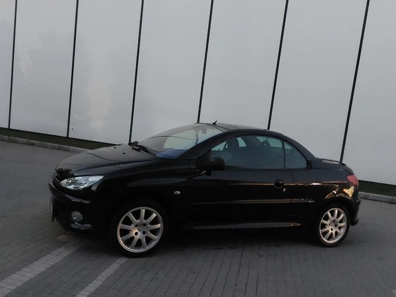 Peugeot 206 1.6I(109)* CC* FACELIFT* НОВ ВНОС* , снимка 3 - Автомобили и джипове - 47391657