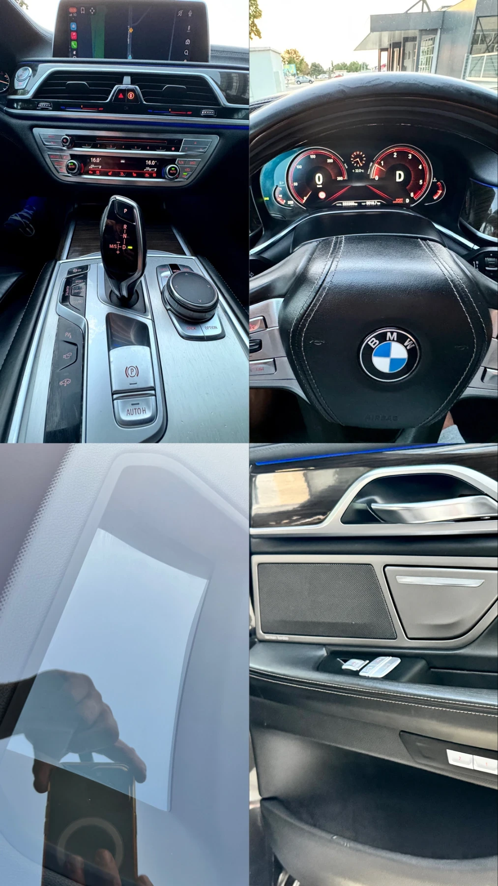 BMW 740 740xd бартер, снимка 13 - Автомобили и джипове - 55649242