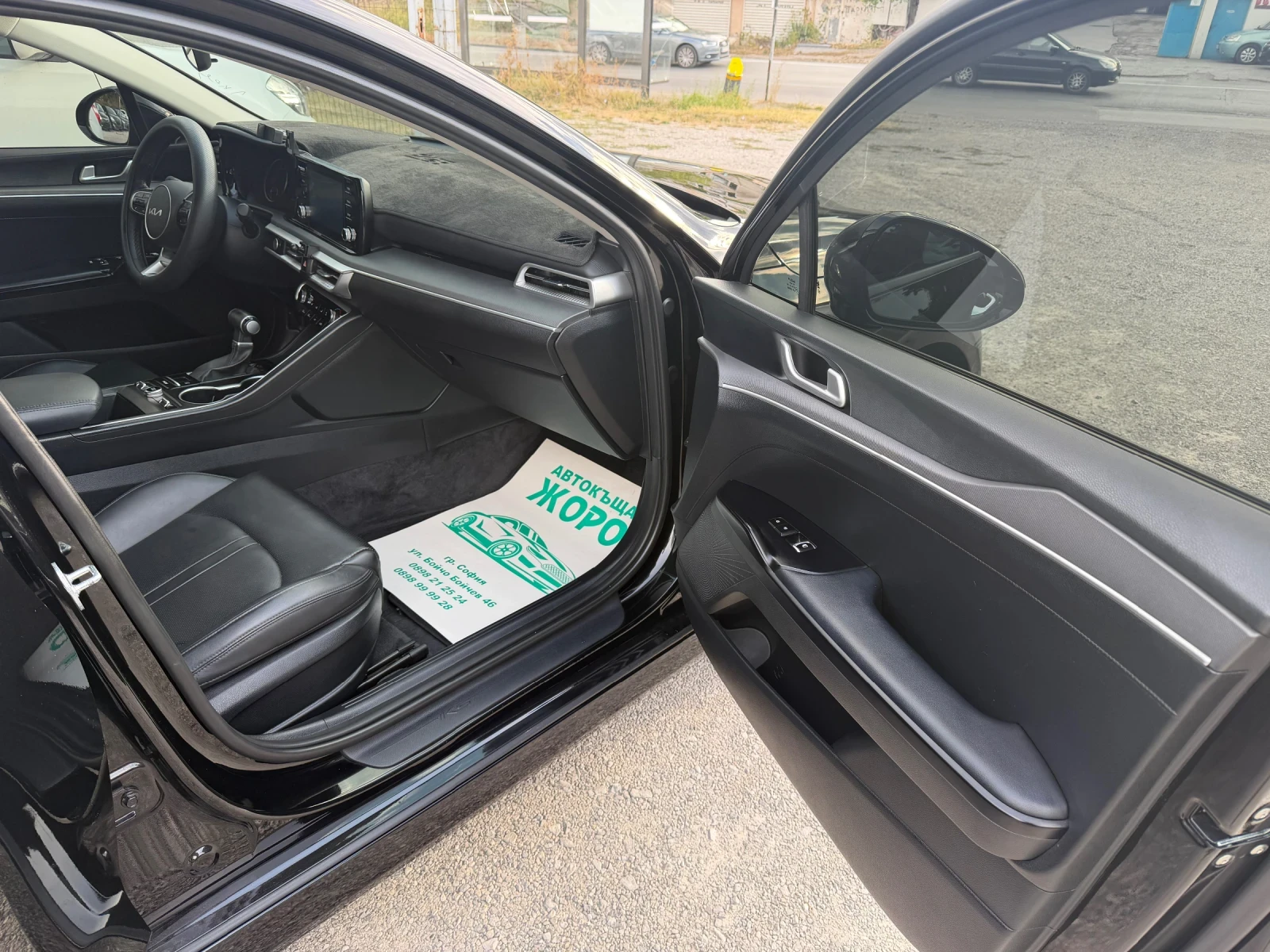 Kia K5 2.0 GAZ, АВТОМАТ, ПОДГРЕВ, НАВИ, КОЖА, KEYLESS , снимка 9 - Автомобили и джипове - 56272797