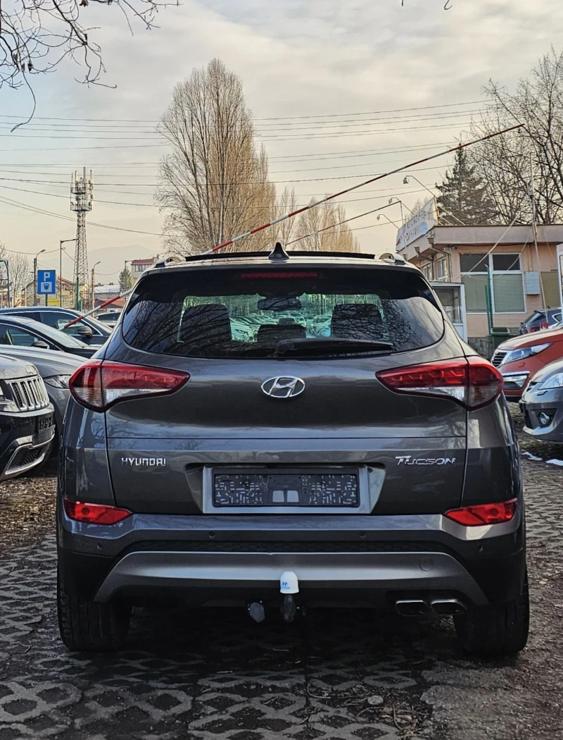 Hyundai Tucson 1.6 T-GDI 4WD 177к.с. Vertex Keyless Камера , снимка 4 - Автомобили и джипове - 48789293